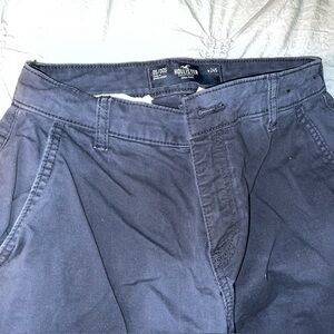 Women’s Hollister blue chino pants